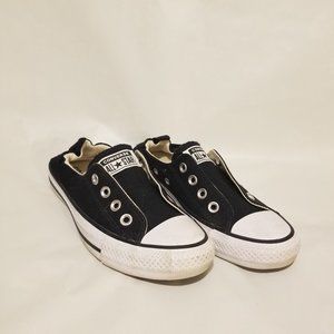 Black Converse Low top slip on sneakers
